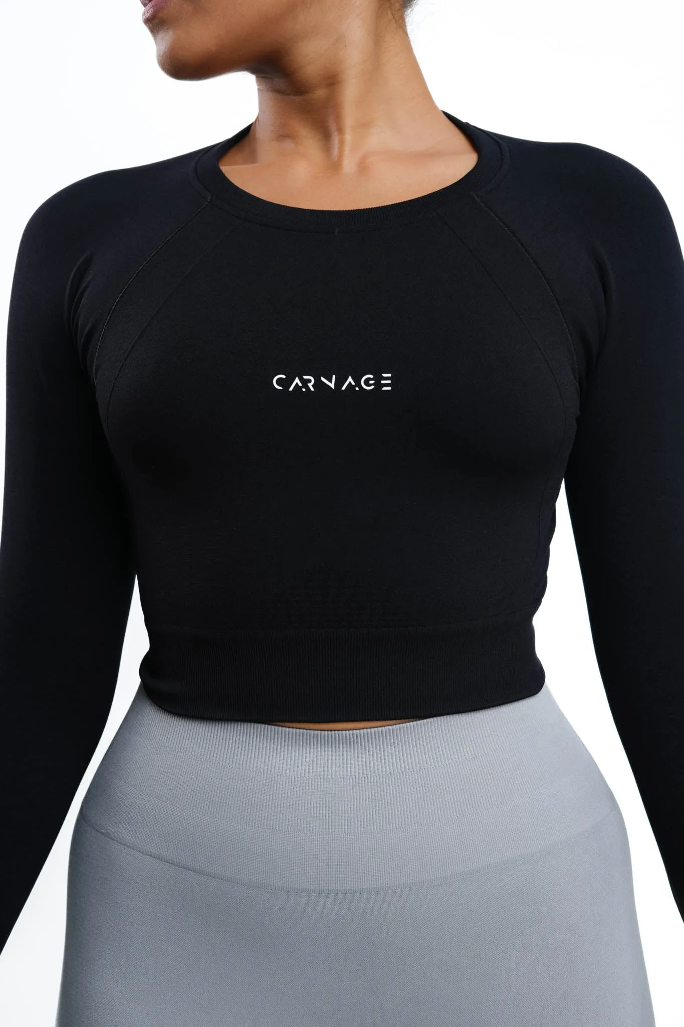365 Seamless Long Sleeve Crop