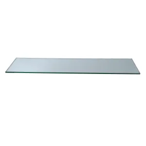 6" x 21" Rectangle Tempered Glass
