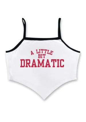 A Little Bit Dramatic Bandana Crop Tank
