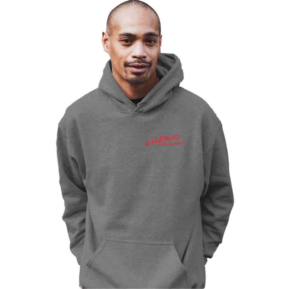 A Nightmare On Elm Street Unisex Adult Poster Acid Wash Hoodie