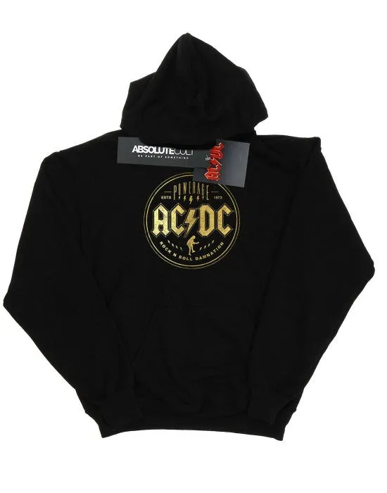 AC/DC Womens/Ladies Rock N Roll Damnation Hoodie