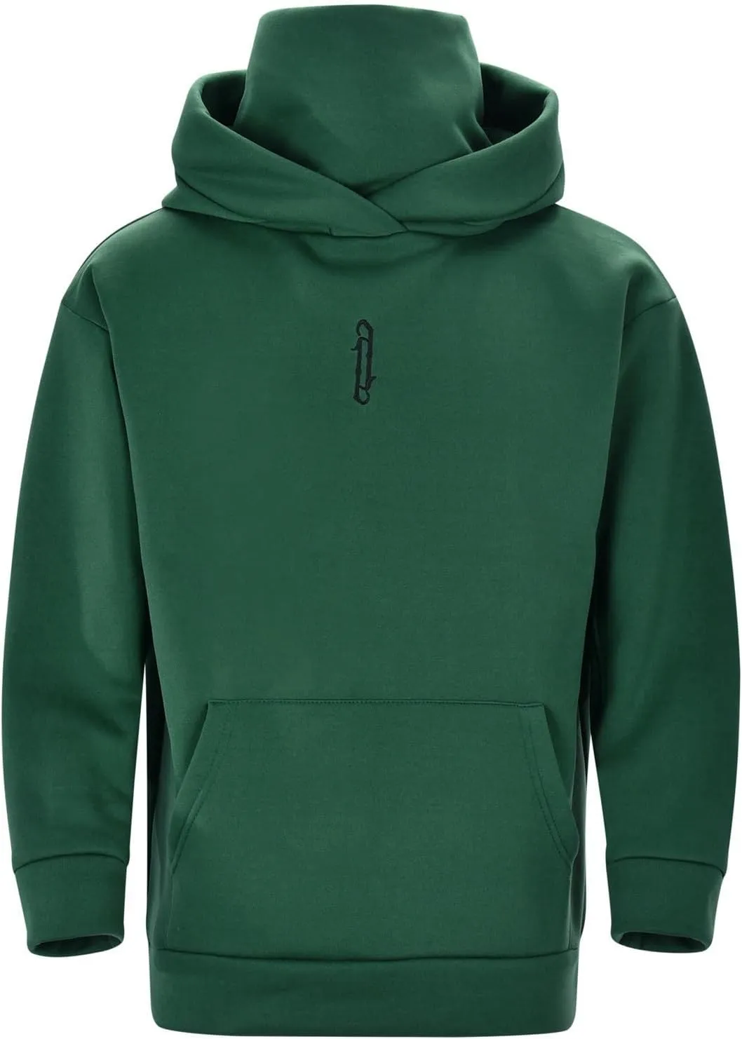 Alalaso Ninja Hoodie Men Double Neckline Cotton Pullover Windproof Warm Japanese Assassin-Style Sweatshirt for Men and Women