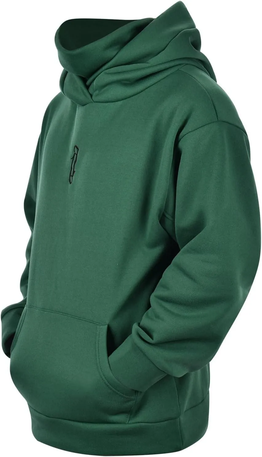 Alalaso Ninja Hoodie Men Double Neckline Cotton Pullover Windproof Warm Japanese Assassin-Style Sweatshirt for Men and Women