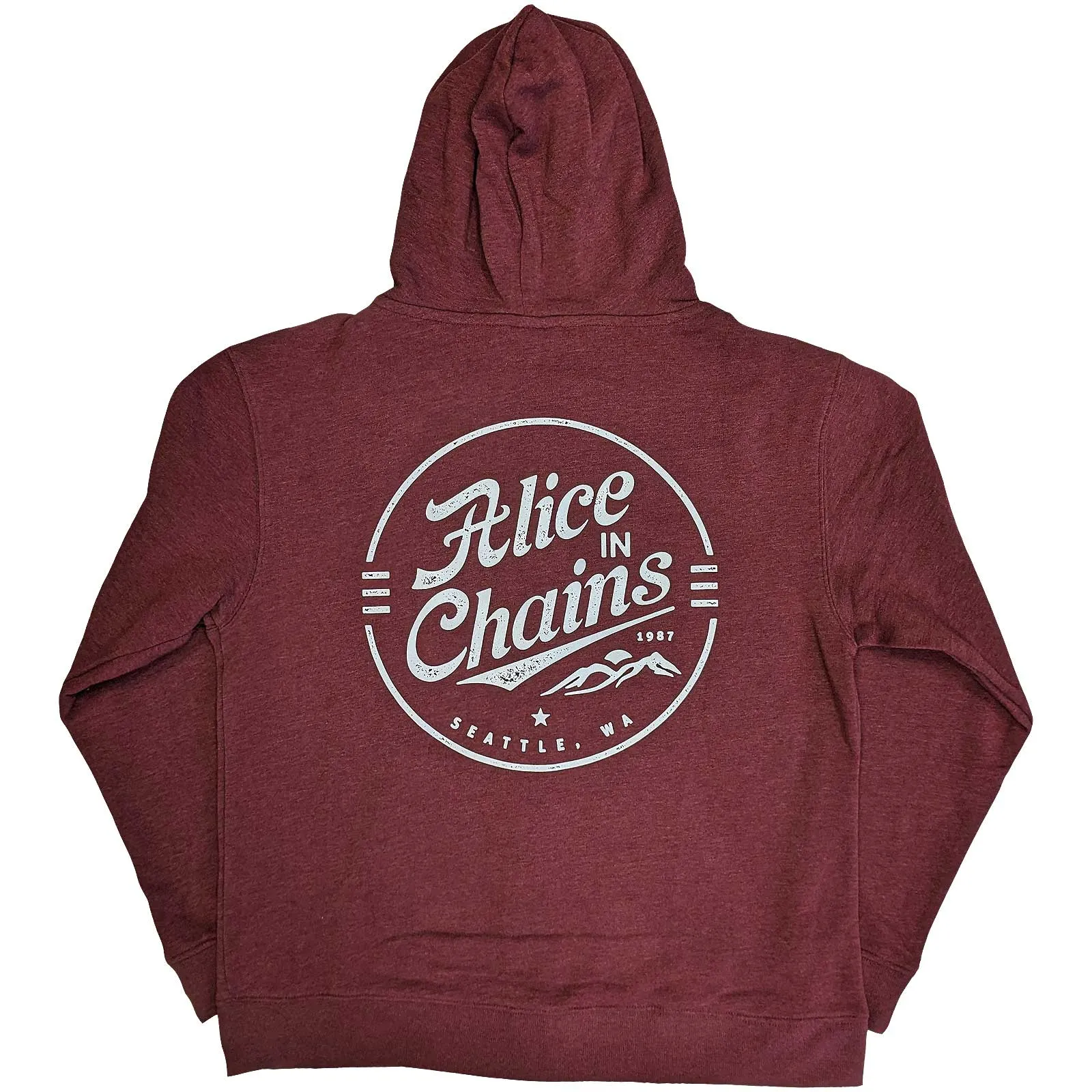 Alice In Chains Unisex Adult Emblem Full Zip Hoodie