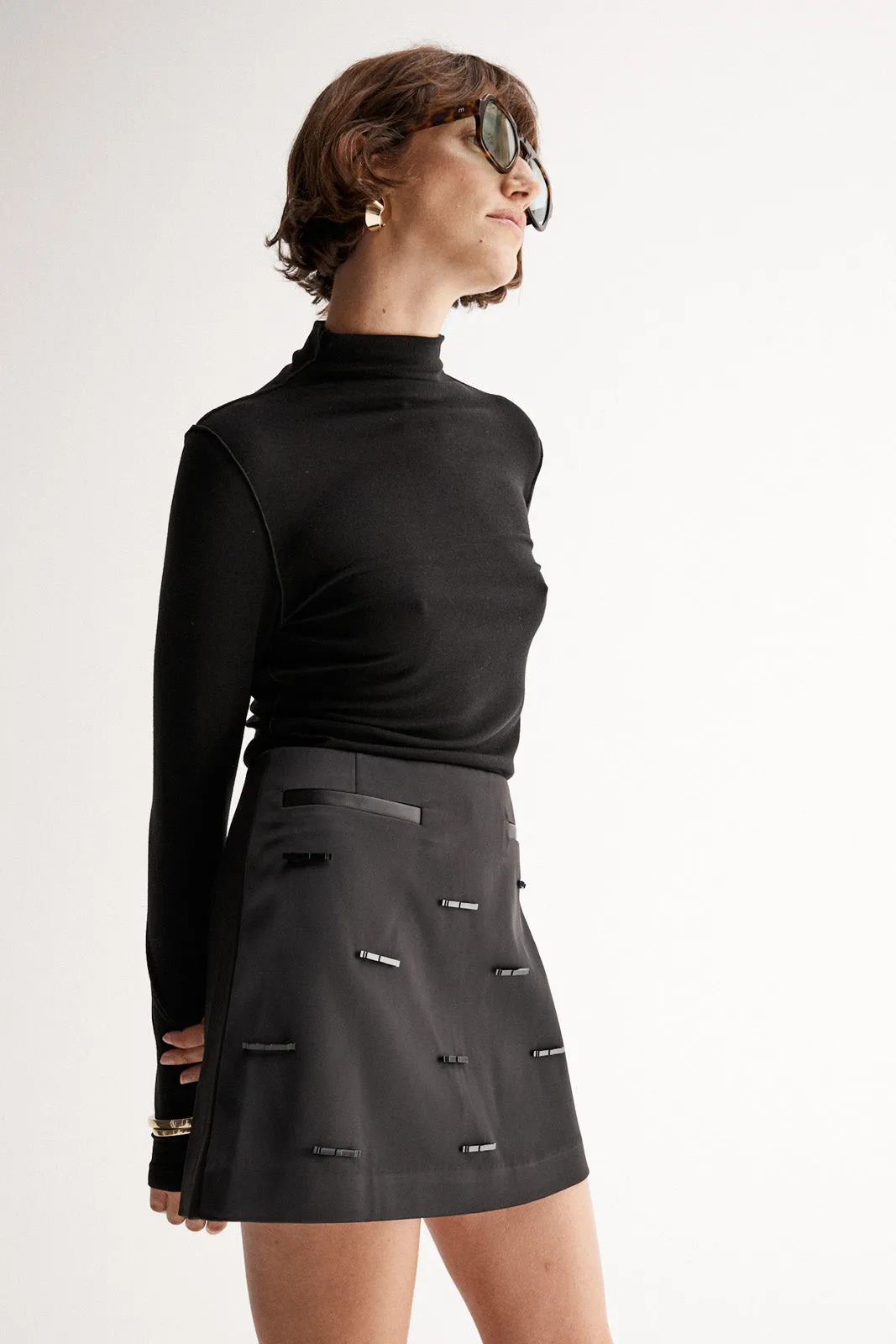 Alice Mini Skirt Black