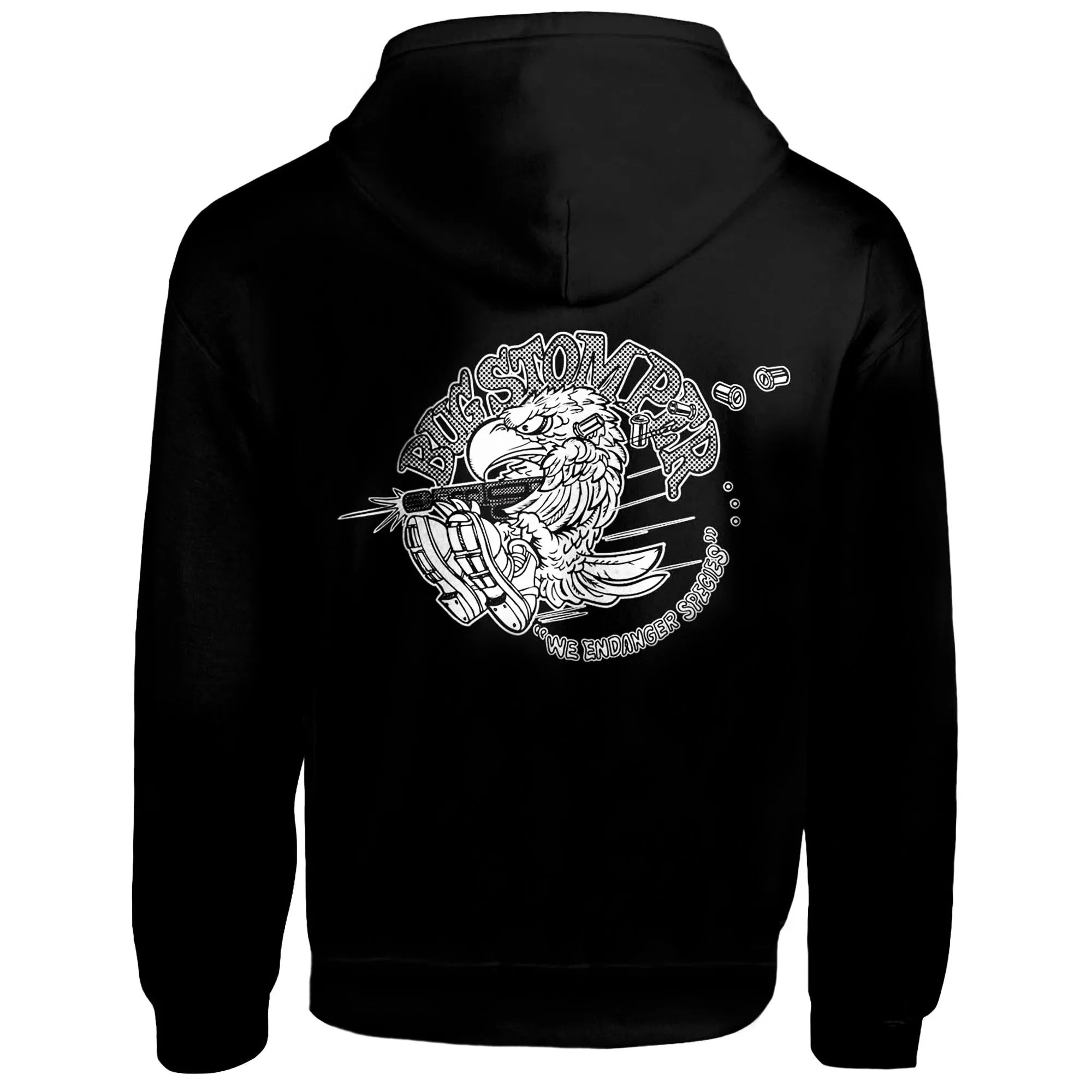 Alien Unisex Adult Bug Stomper Hoodie