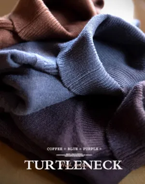 American Casual Workwear Turtleneck Warm Bottoming Men's Sweater