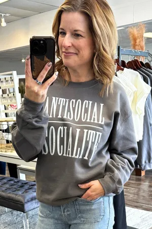 Antisocial Socialite Sweatshirt