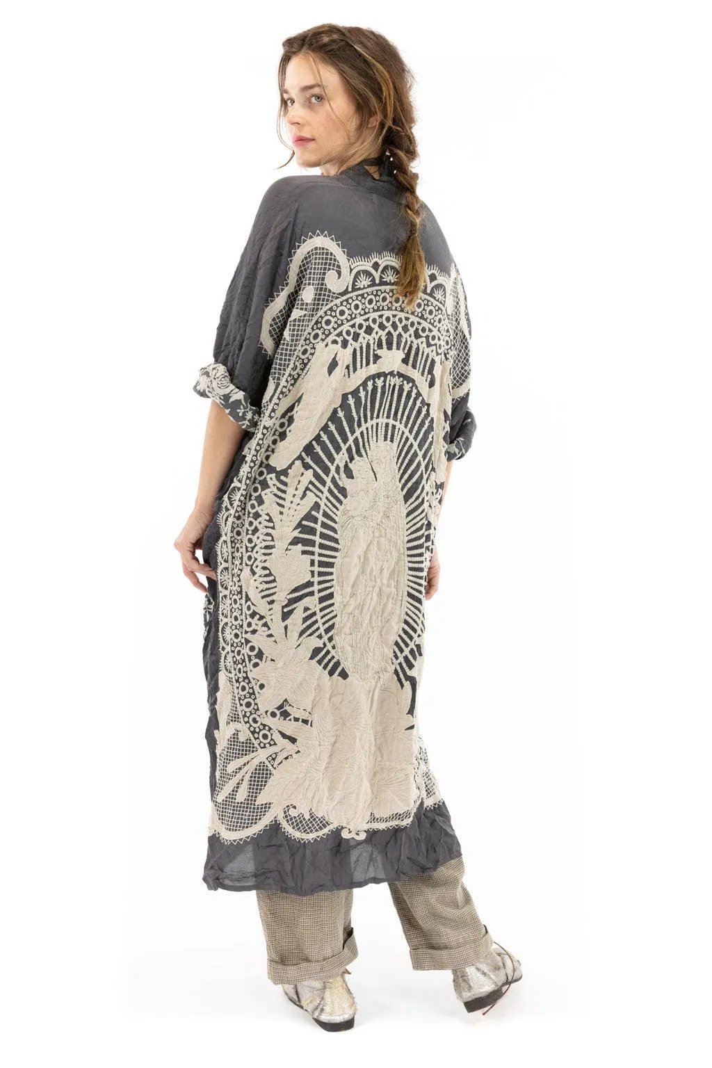 Appliqué Blessed Kimono