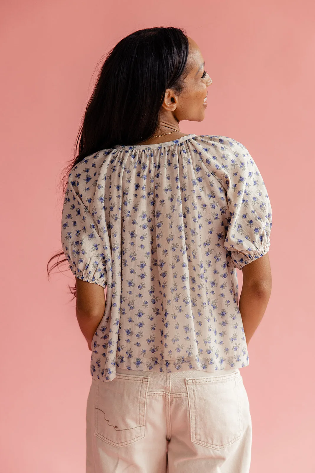 Arla Button Down Blouse