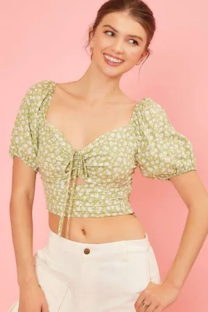 Avery Floral Print Top
