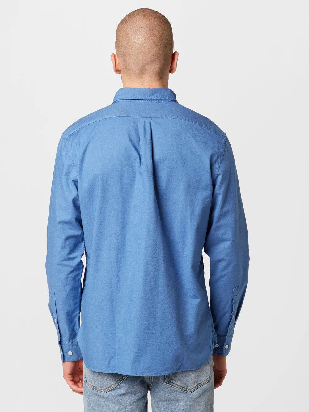 Banana Republic OXFORD Regular Fit Button Down Shirt, Blue Sky