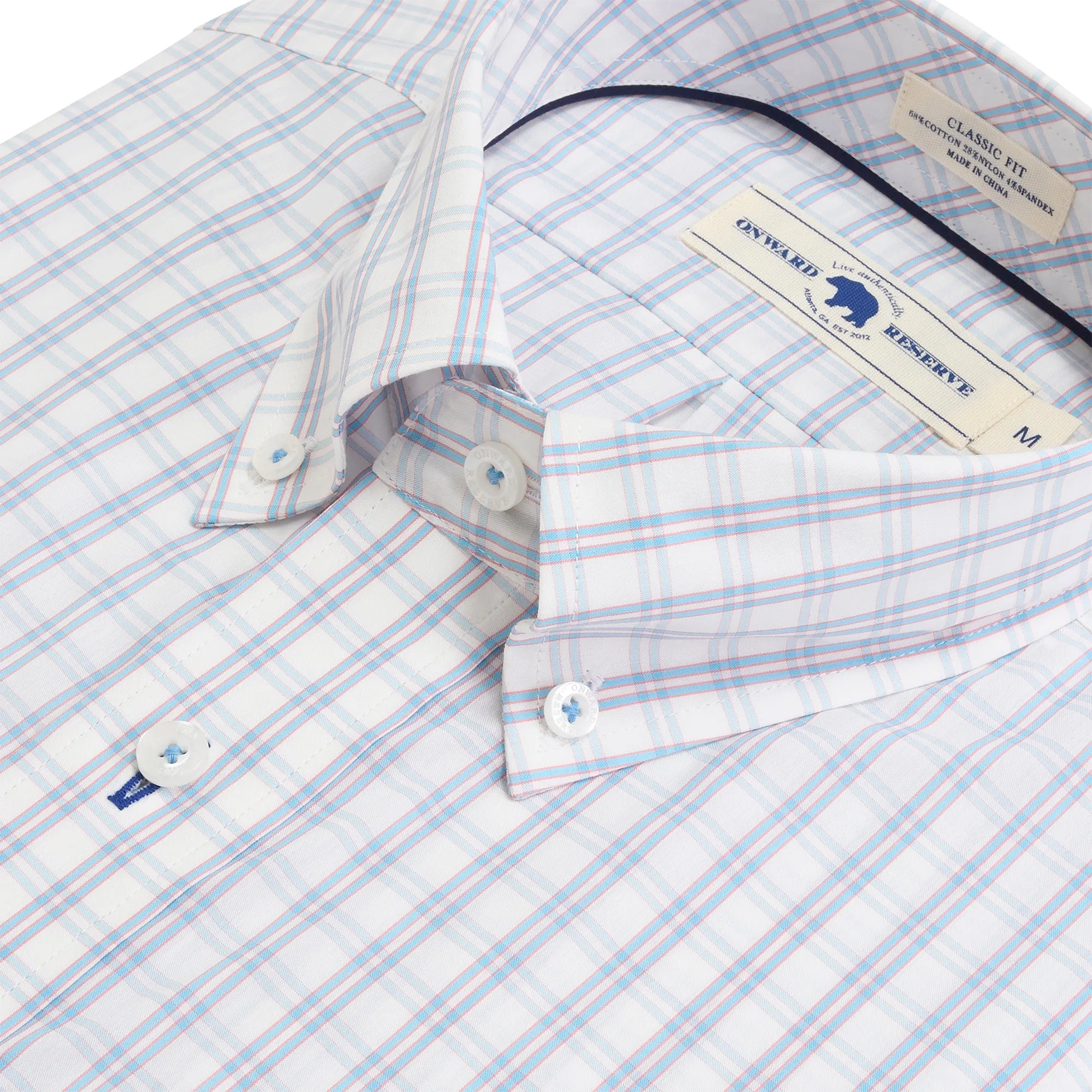 Blackshear Classic Fit Quad Button Down