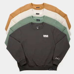Boxy Box Logo Crewneck