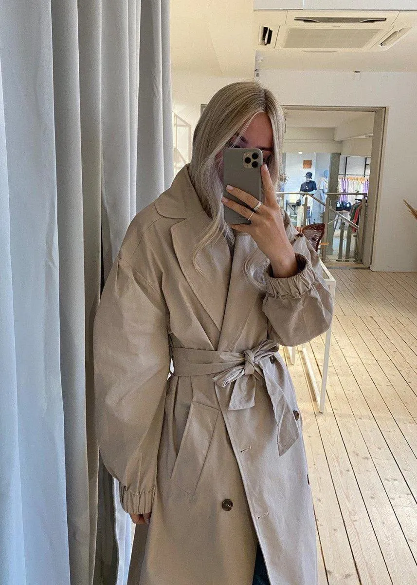 Branco Trenchcoat - Dark Sand