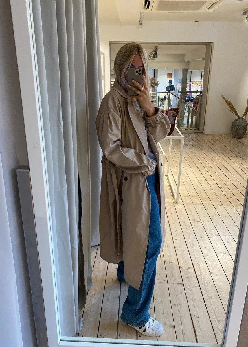 Branco Trenchcoat - Dark Sand