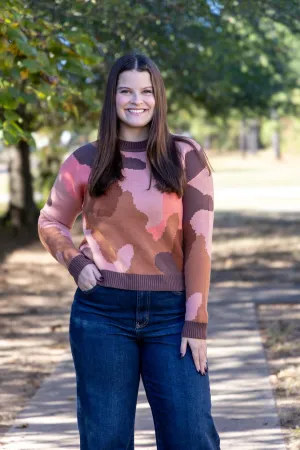 Camo Knit Sweater