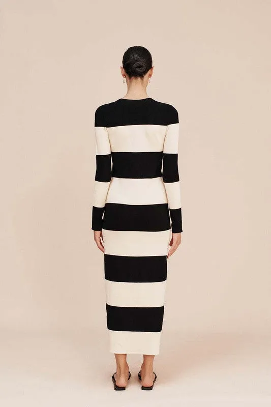 Cardigan Maxi Sweater Dress