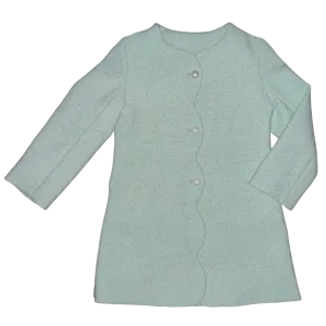 Charleston Carriage Coat- Beach Glass Blue