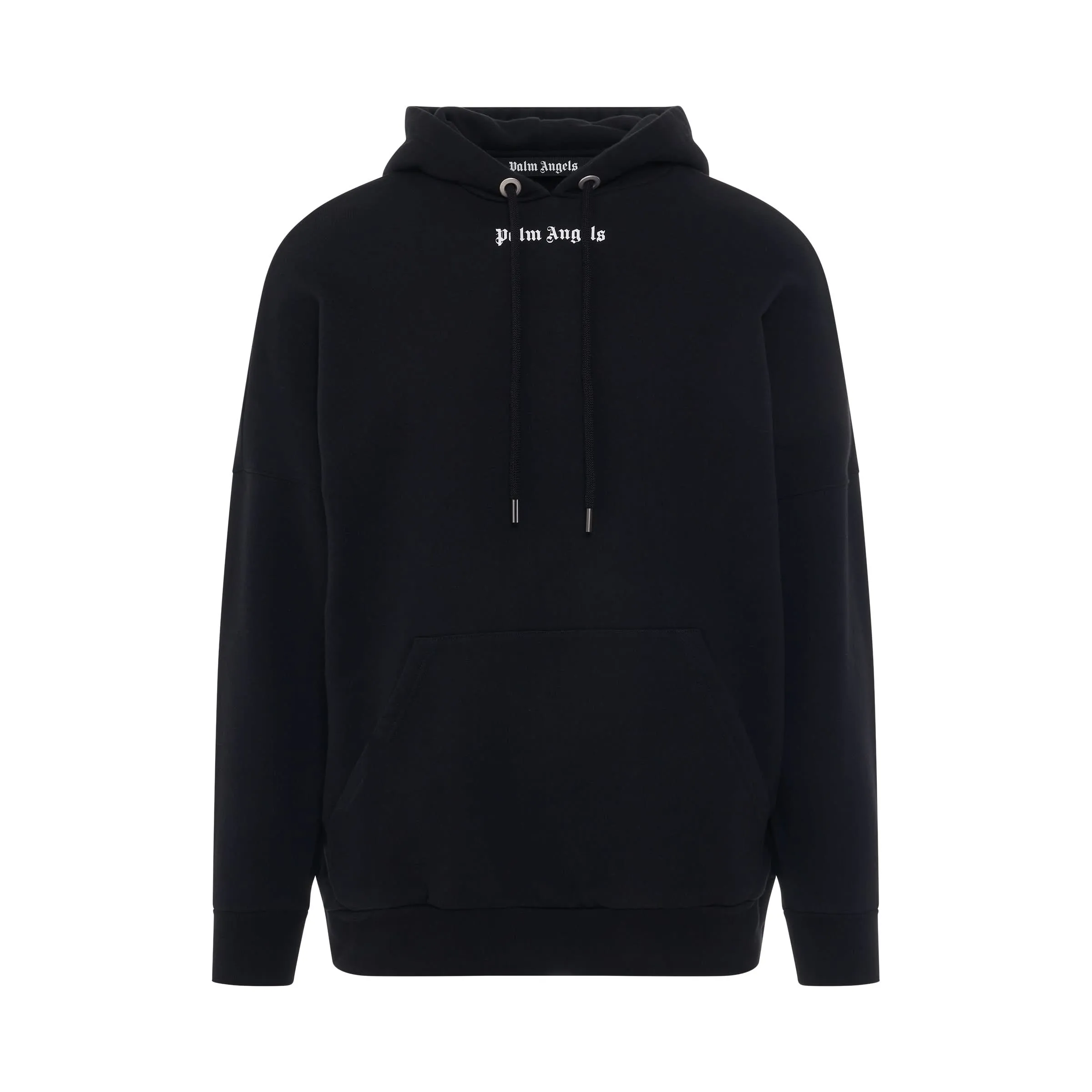 Classic Logo Over Hoodie in Black/White