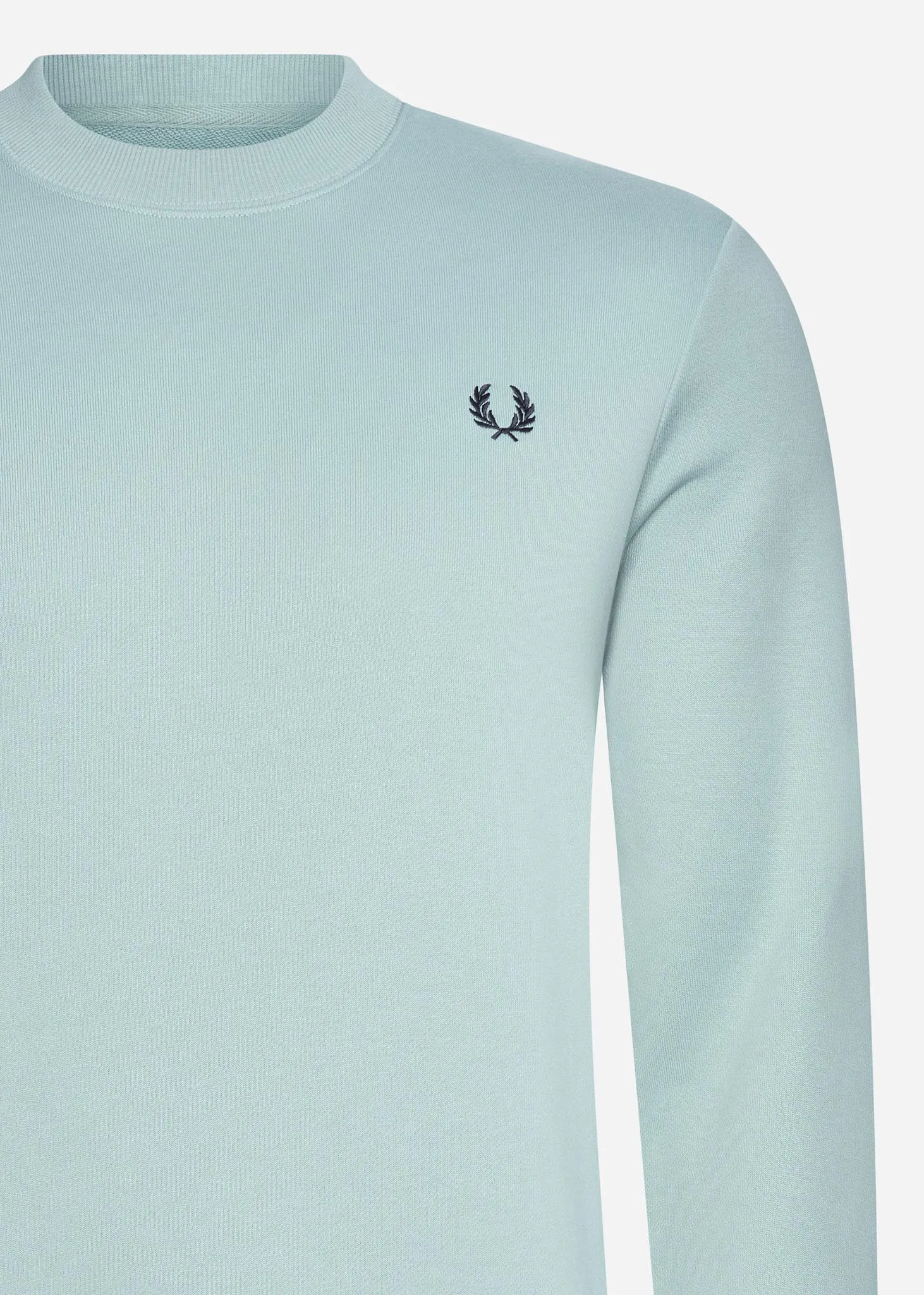 Crew neck sweatshirt - silver blue