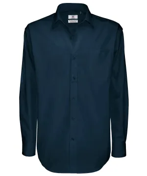 Dark Grey - B&C Sharp long sleeve /men