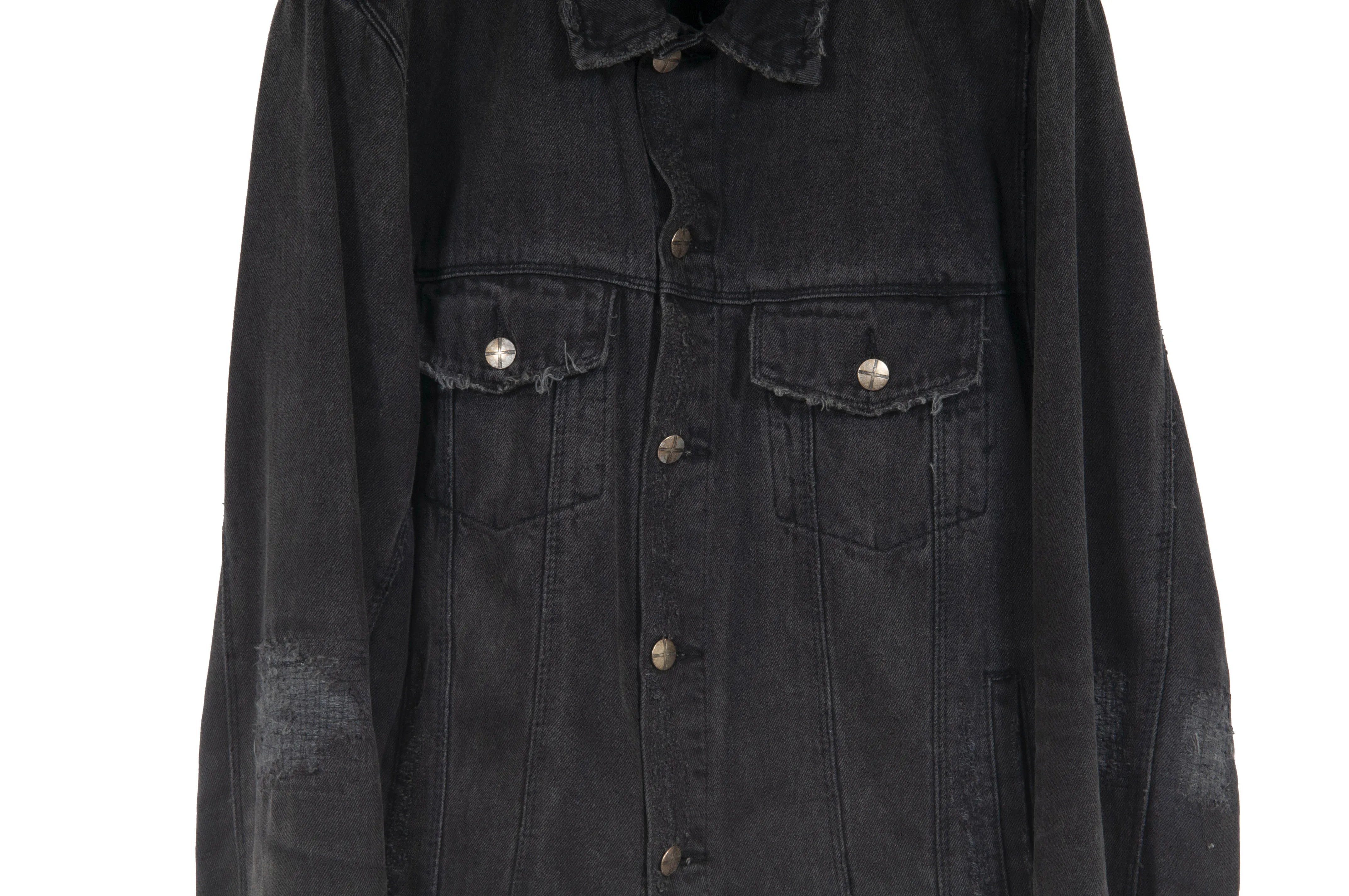Distressed Denim Jacket