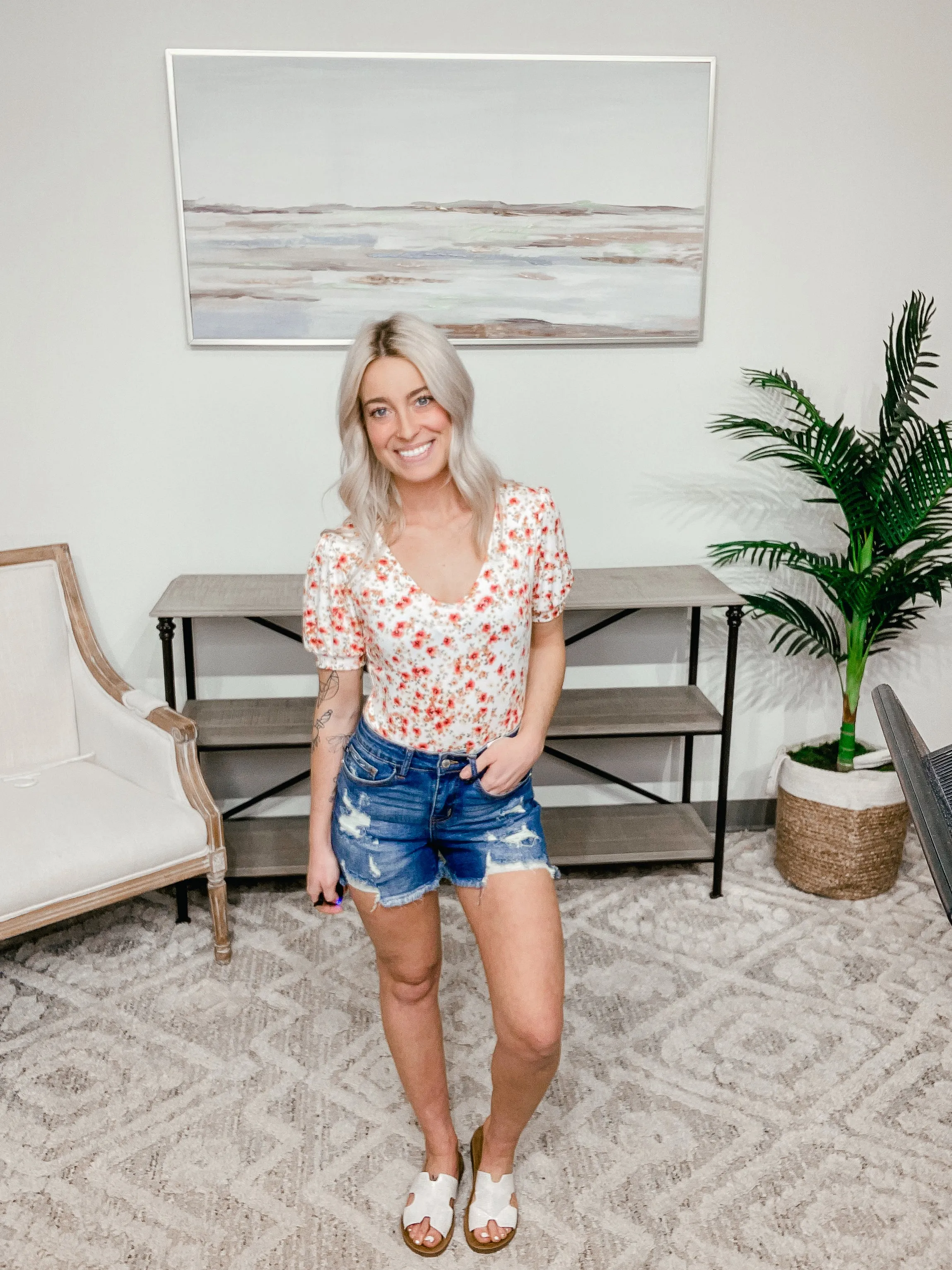 Ditsy Diva Bodysuit