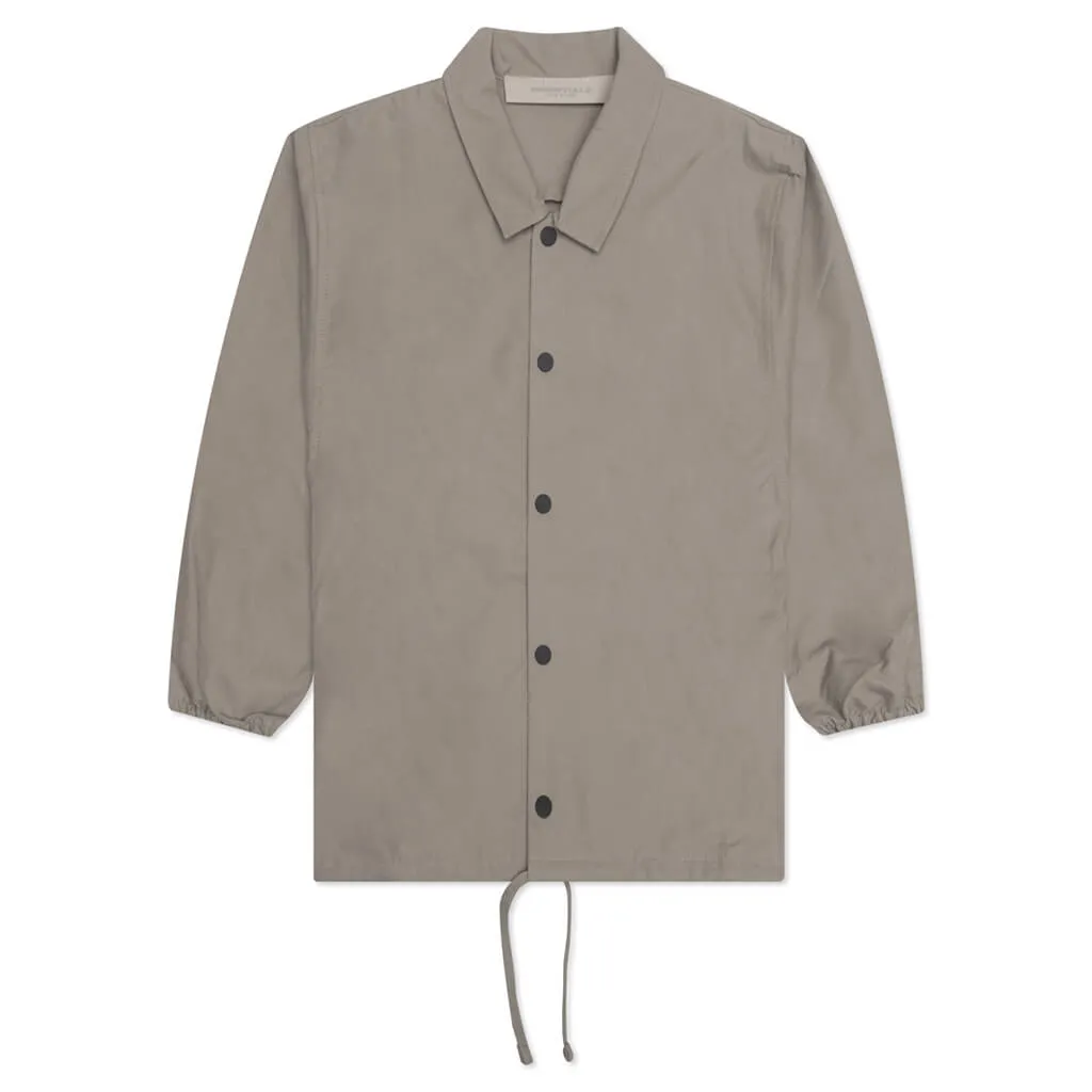 Essentials Kid's Coaches Jacket - Desert Taupe