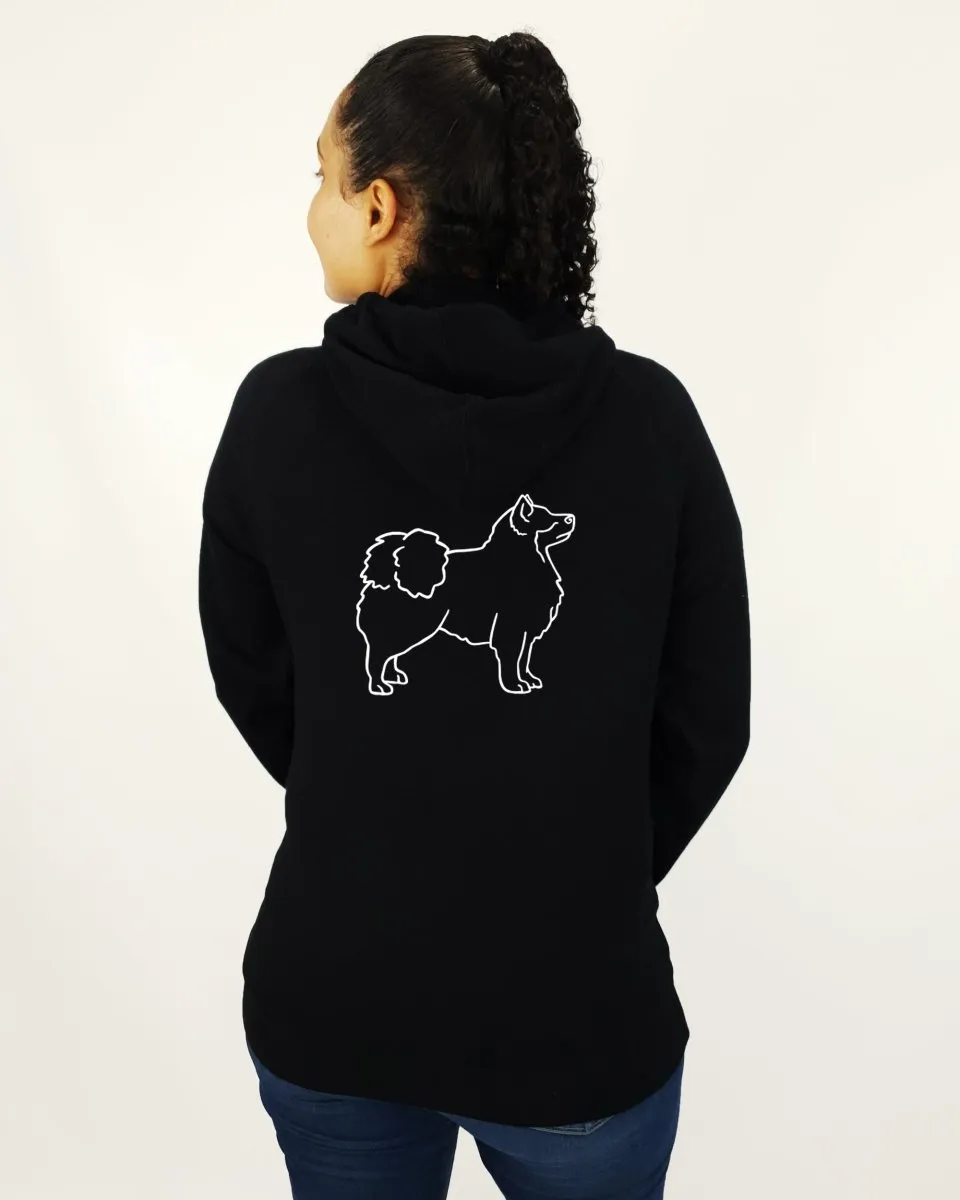 Finnish Lapphund Mum Illustration: Unisex Hoodie