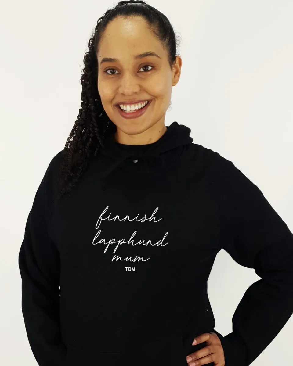Finnish Lapphund Mum Illustration: Unisex Hoodie
