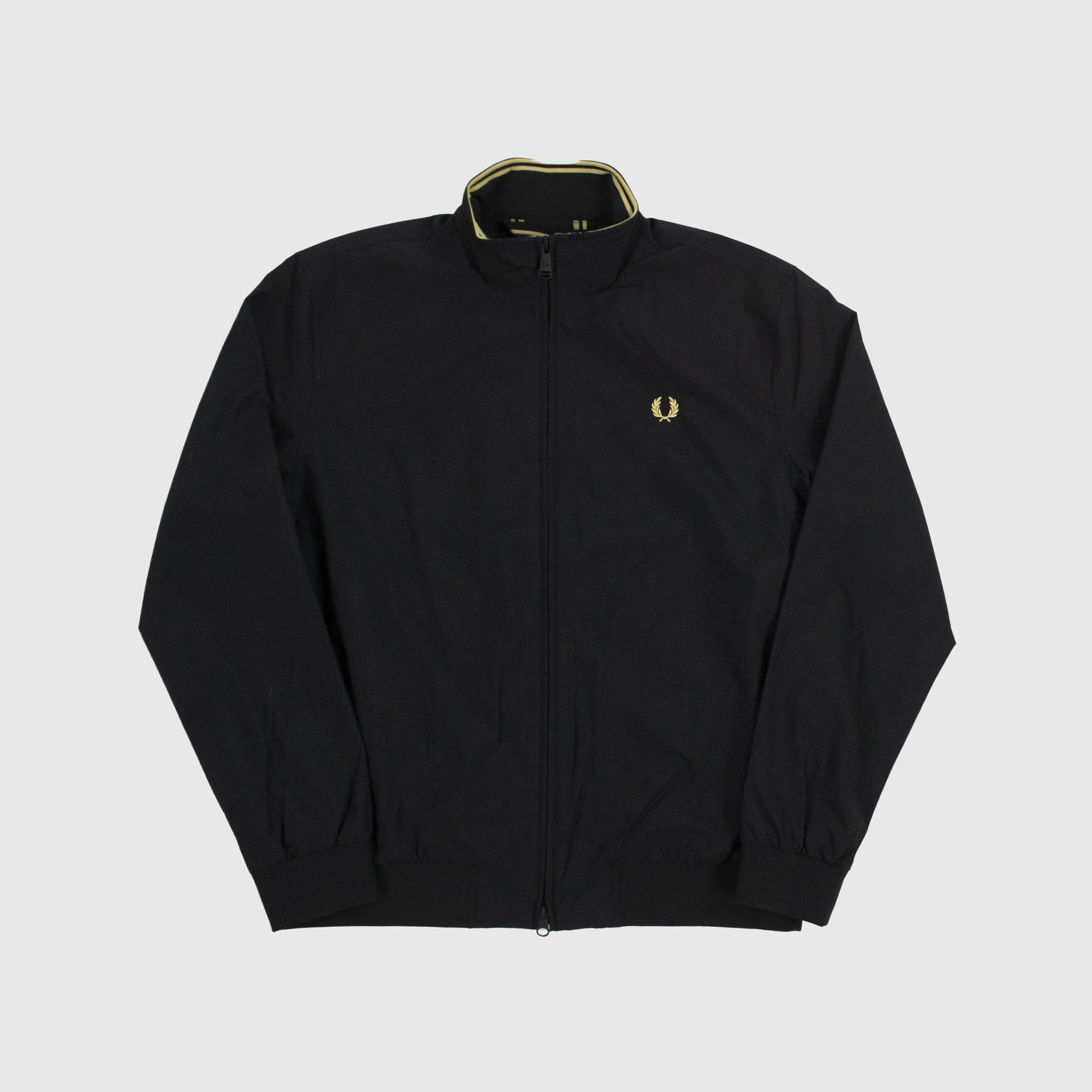 Fred Perry Brentham Jacket - Black / Gold