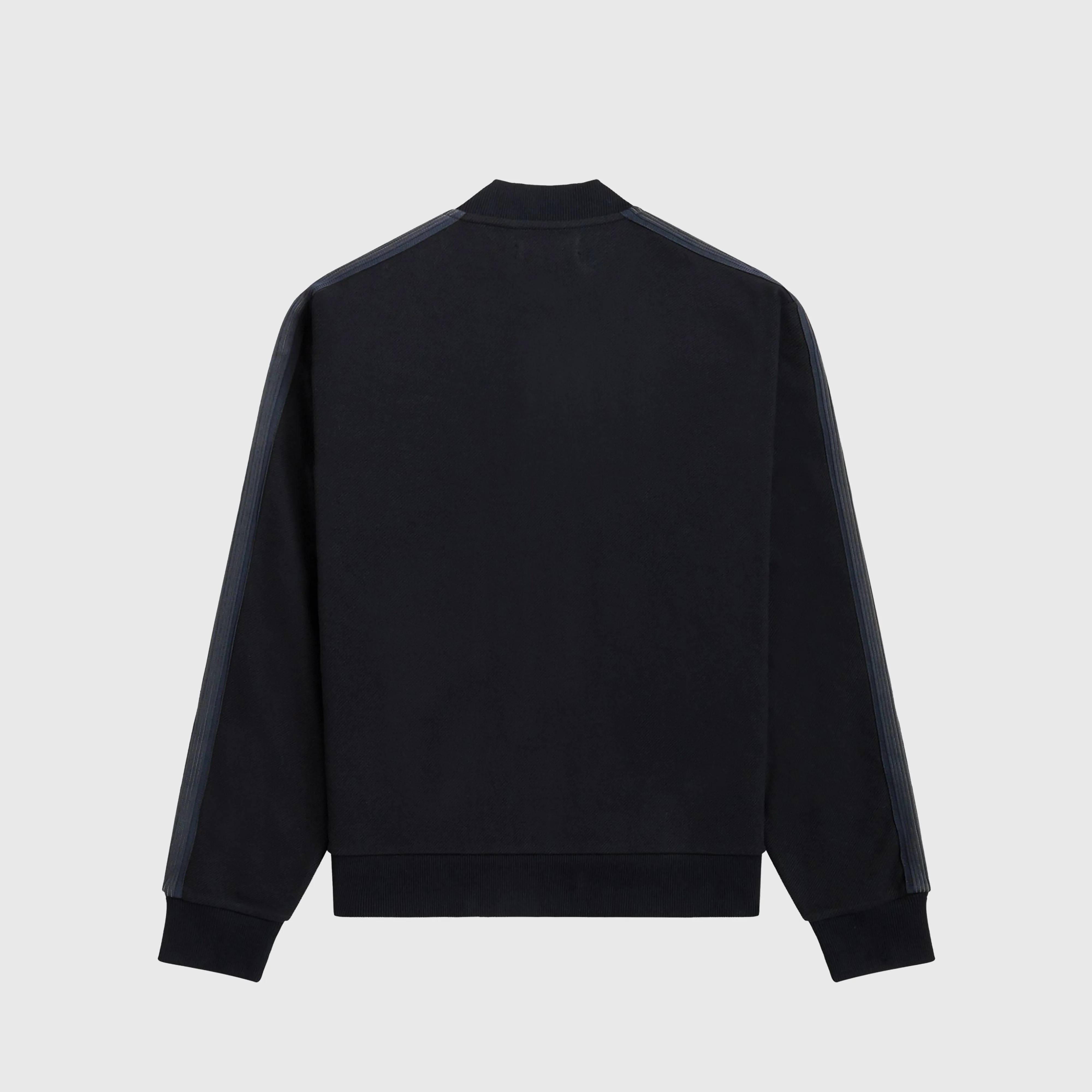 Fred Perry Knitted Taped Track Jacket - Shaded Navy