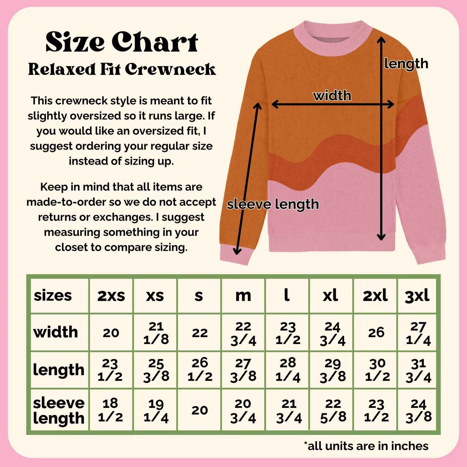 Genderfluid Squiggle Crewneck
