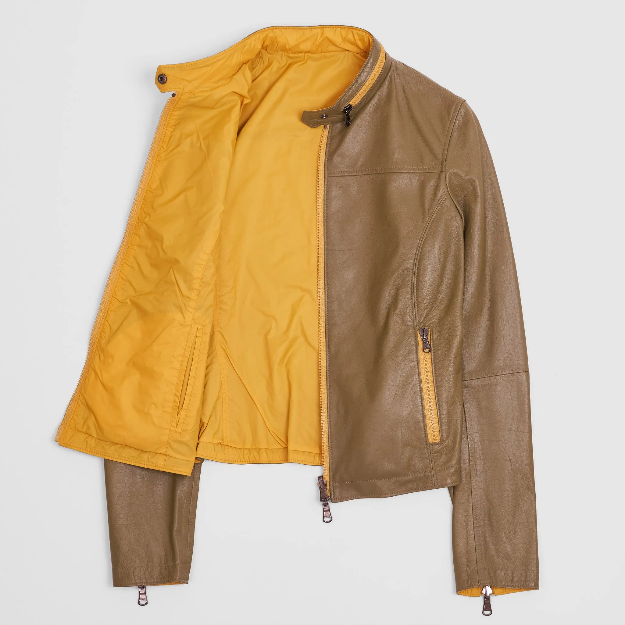 Gimo's Ladies Reversible Lightweight Leather Jacket