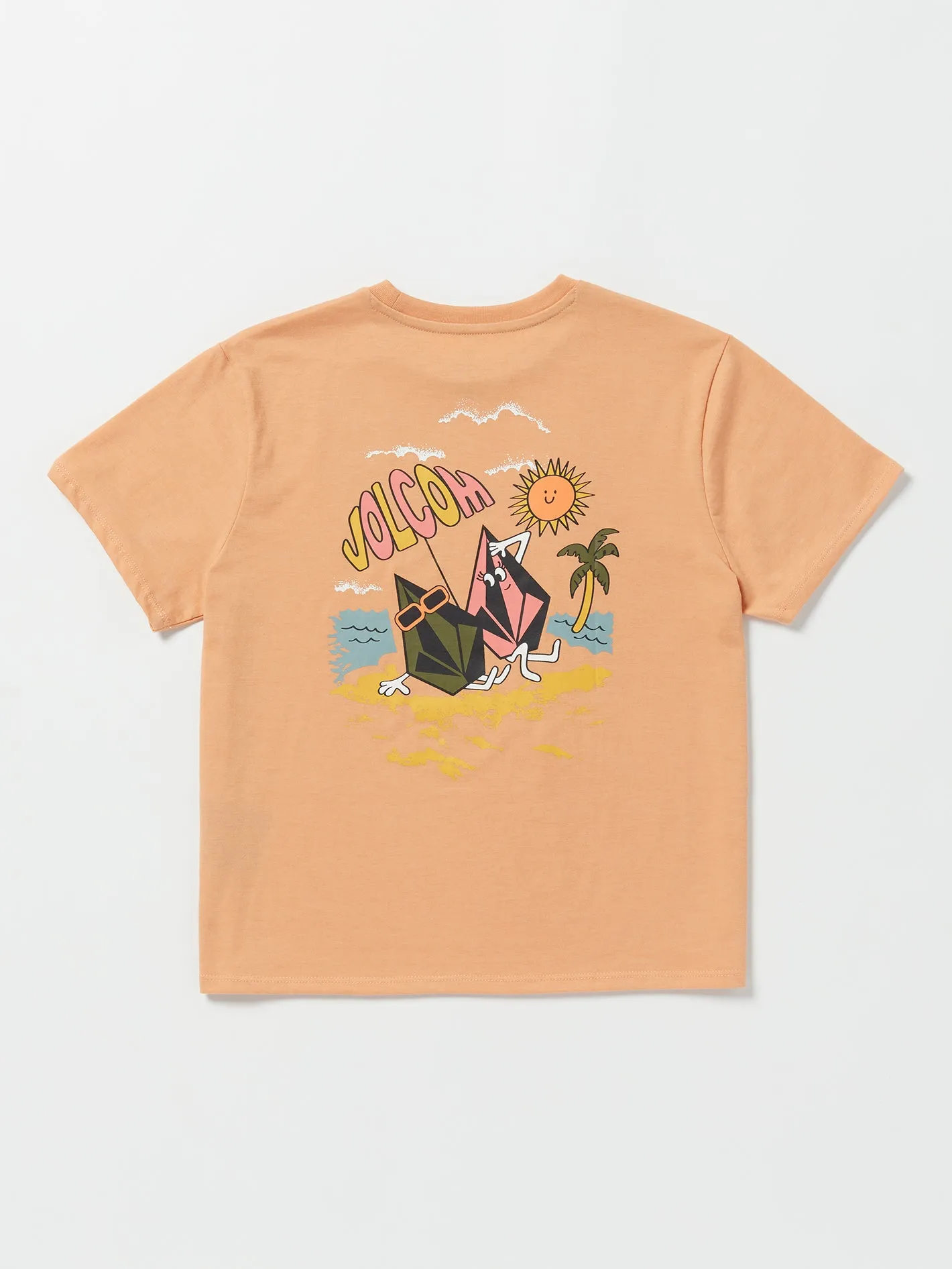 Girls Truly Stoked Boyfriend Tee - Clay