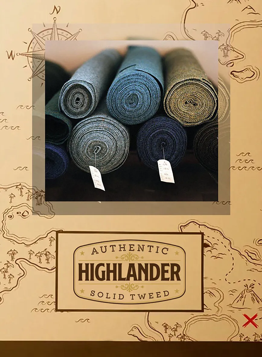 Highlander Bush Green Tweed Jacket
