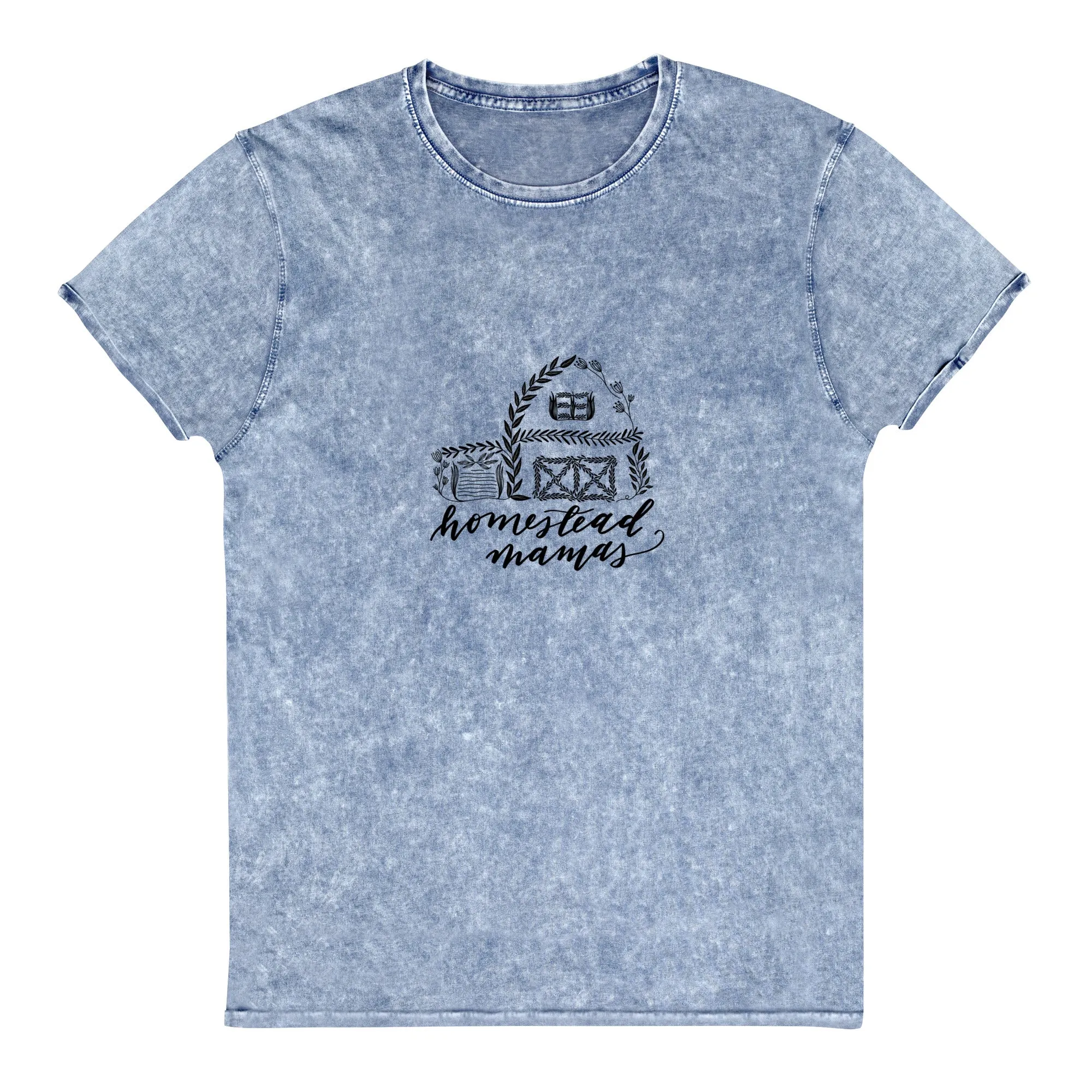 Homestead Mamas Logo Denim T-Shirt
