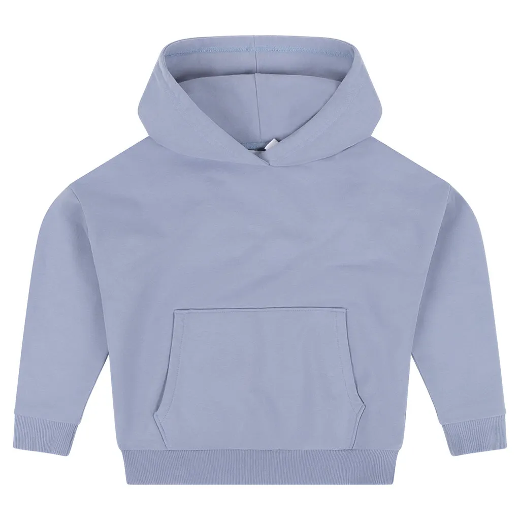 Hoodie Greyish Blue