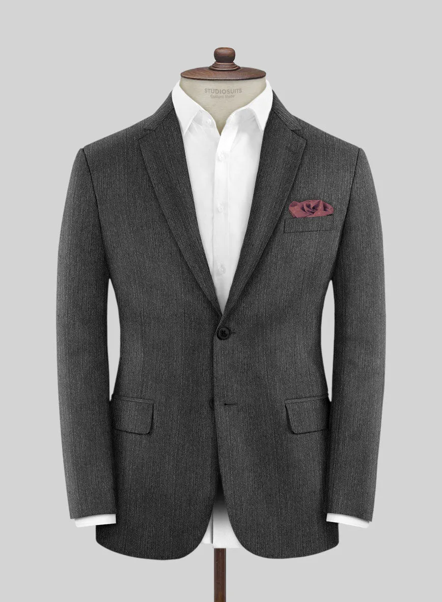 Italian Wool Silk Linen Gaspar Jacket