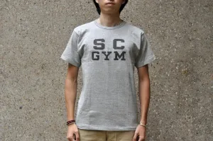 John Gluckow X Warehouse Co. 6oz 'SC Gym' Loopwheeled Tee (Heather Grey)