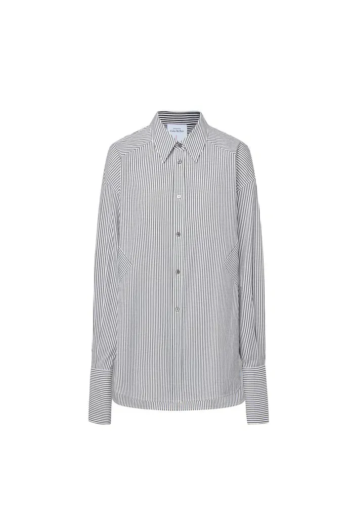 Jura Wrinkle Resistant Striped Shirt in Japanese Cotton Poplin