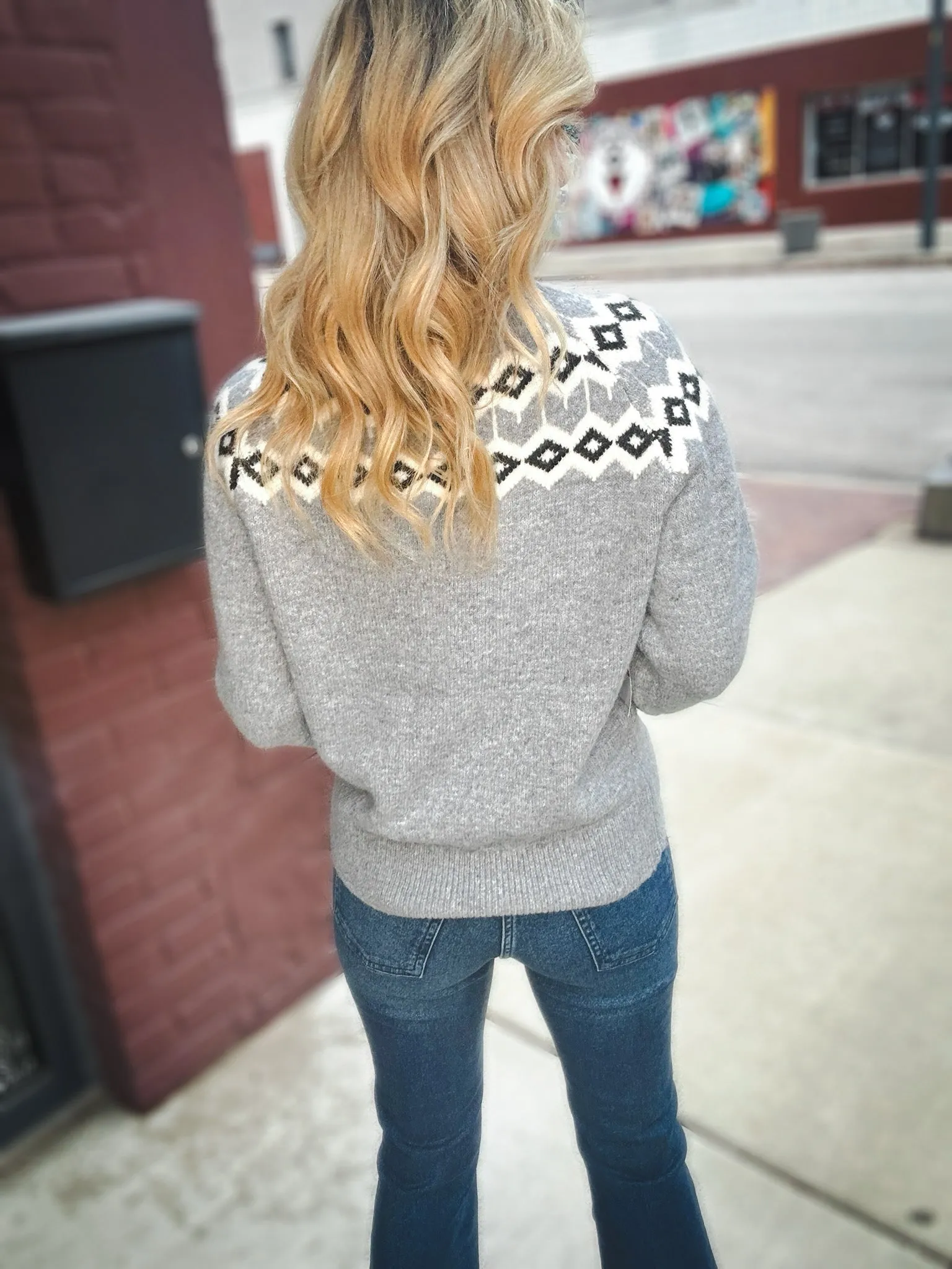 Karen Kane Hit the Slopes Sweater