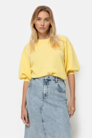 Laurent Wool Sweater | Yellow