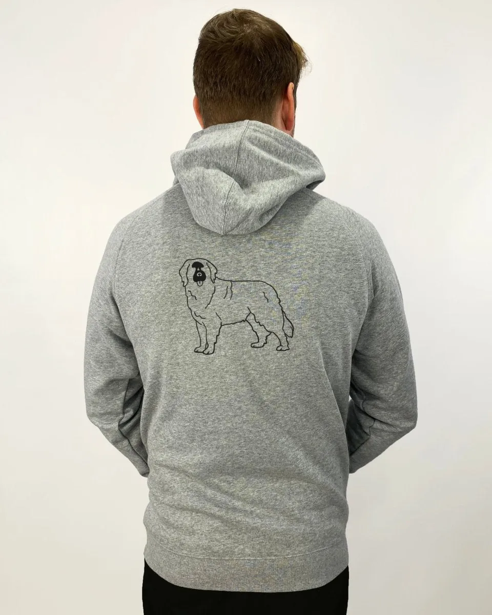Leonberger Dad Illustration: Unisex Hoodie