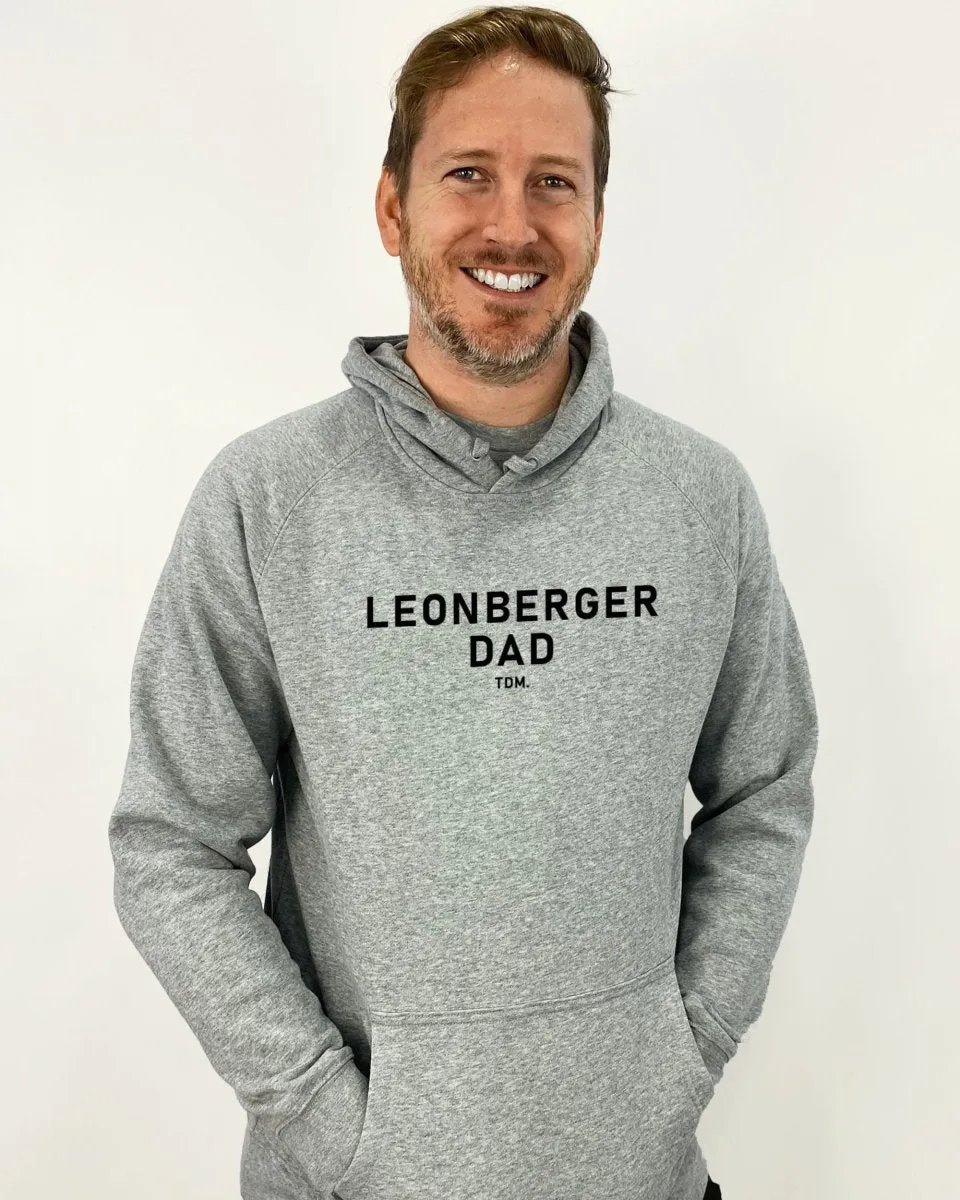 Leonberger Dad Illustration: Unisex Hoodie