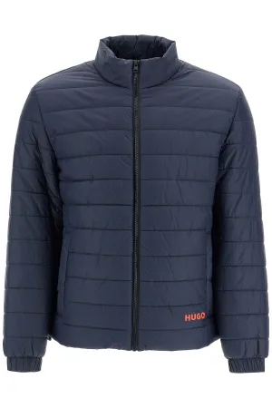 lightweight recycled nylon down jacket 50517753 DARK BLUE