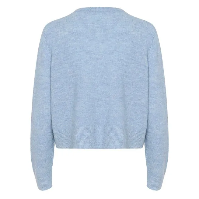 Linika Cardigan in Soft Chambray