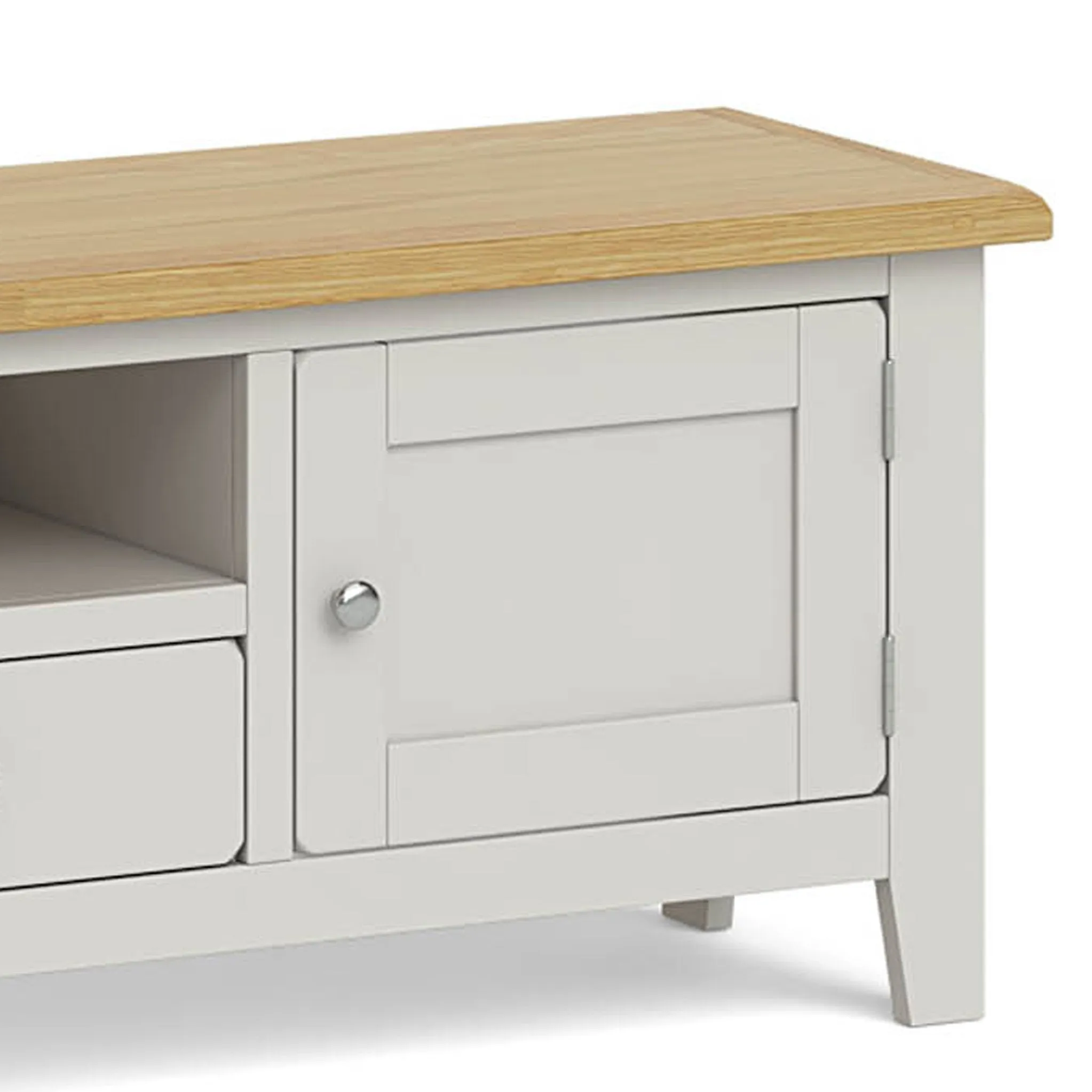 Lundy Grey 180cm Extra Large TV Stand