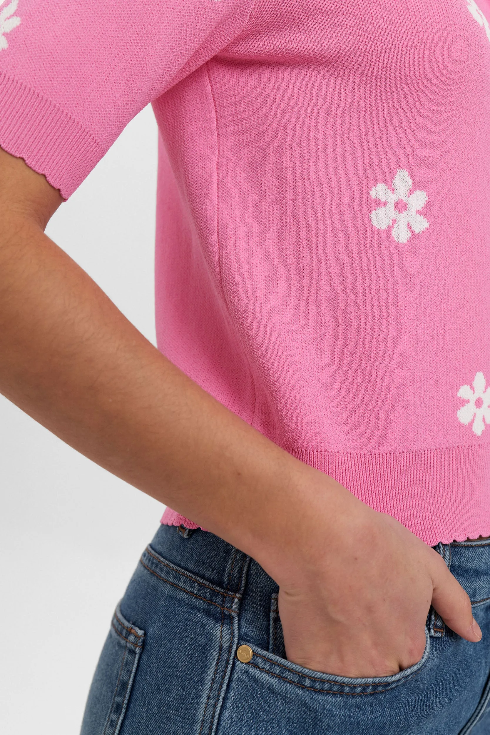 Margit Pullover Pink Cosmos